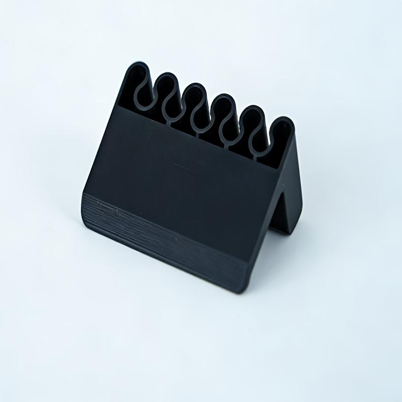 Clip Organizzatore Cavi Stampata 3D per Scrivania, Supporto Cavi di Ricarica Multi-Slot, Gestione Cavi USB, Supporto Cavi per Bordo Scrivania per Casa e Ufficio