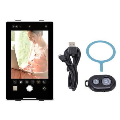 Magnetic Vlog Selfie Screen 3.97in Low Latency HD Display Phone Rear Camera for Live Streaming