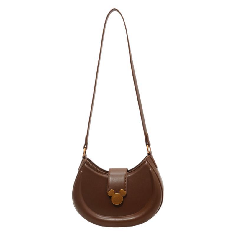 Underarm bag women's 2025 new winter fashion saddle bag niche commuting versatile trend shoulder bag