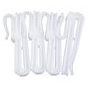 50 PCS Curtain Hanging Hooks Adjustable hook Ring Window White Curtain Hook Holder For Home Curtain High Quality 7cm
