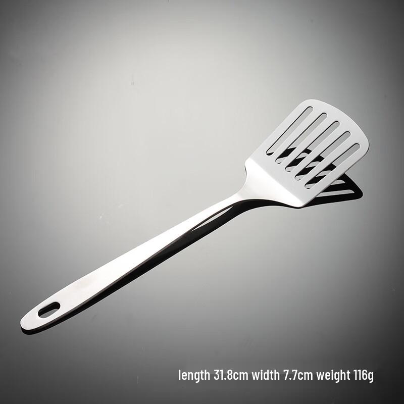 Qianxing 410 Stainless Steel Frying Spatula 10-Pack