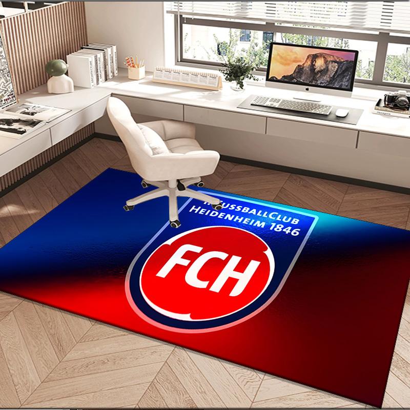 1 Stück Teppich Heidenheim Wappen Teppich, Stuhlmatte, Läufer für Büro Schlafzimmer Wohnzimmer Schlafzimmer, Fußmatten-Dekor Weihnachts-Fächer-Geschenke