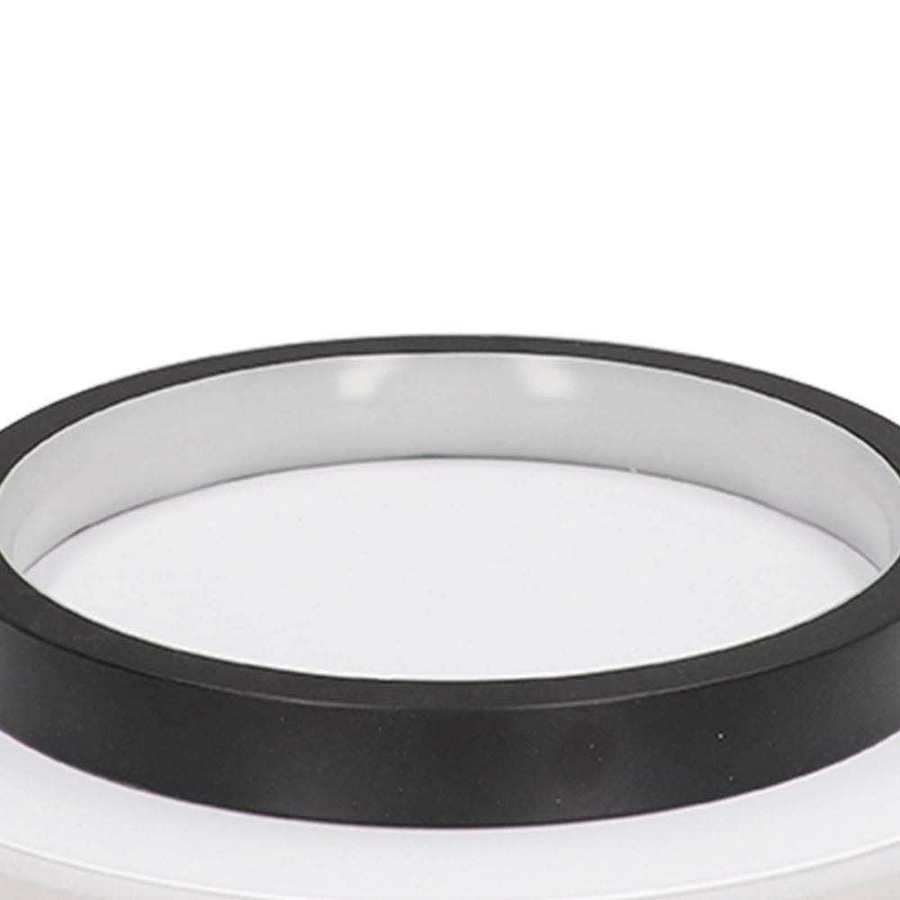 85-265V Wide Voltage LED Ceiling Light Black Finish Ceiling Lamp LED Flush Mount Light  Garage
