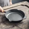 Lilang Wooden Handle Cast Iron Frying Pan