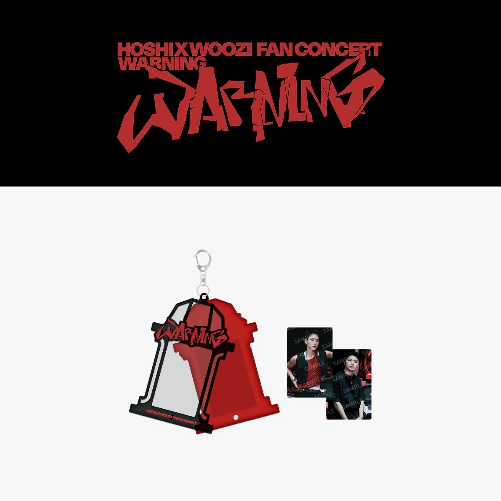 2nd Pre-order SEVENTEEN HOSHI X WOOZI Fan Concert WARNING Photo Holder