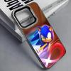 Game S-Sonic The H-Hedgehog Phone Case For iPhone 17,16,15,14,13,12,11 Plus,Pro Max,Colored Silver Phone Case