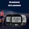 3D Pedometer Accurate Step Counter with Clip Large Display Accurate Pedometers for Steps Mile Step Tracker for Walking