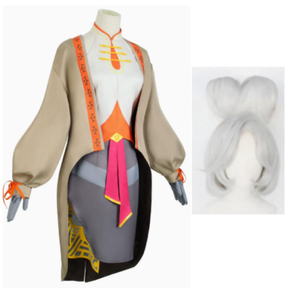 The Legend of Zelda Princess Zelda Cosplay Dress Full Halloween Costume Outfit