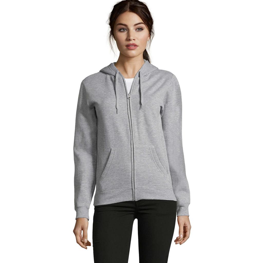 Womens/Ladies Seven Full Zip Hoodie