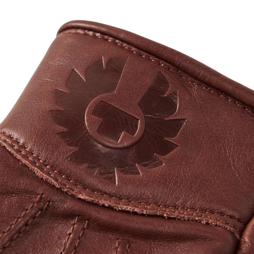 Belstaff Unisex Adult Clinch Leather Motorcycle Gloves
