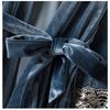 Burgundy Velvet 4PCS Pajamas Set Wedding Robe Nightgown Fall Winter Female Sleepwear Sexy Lace Trim Pijamas Suit Home Wear