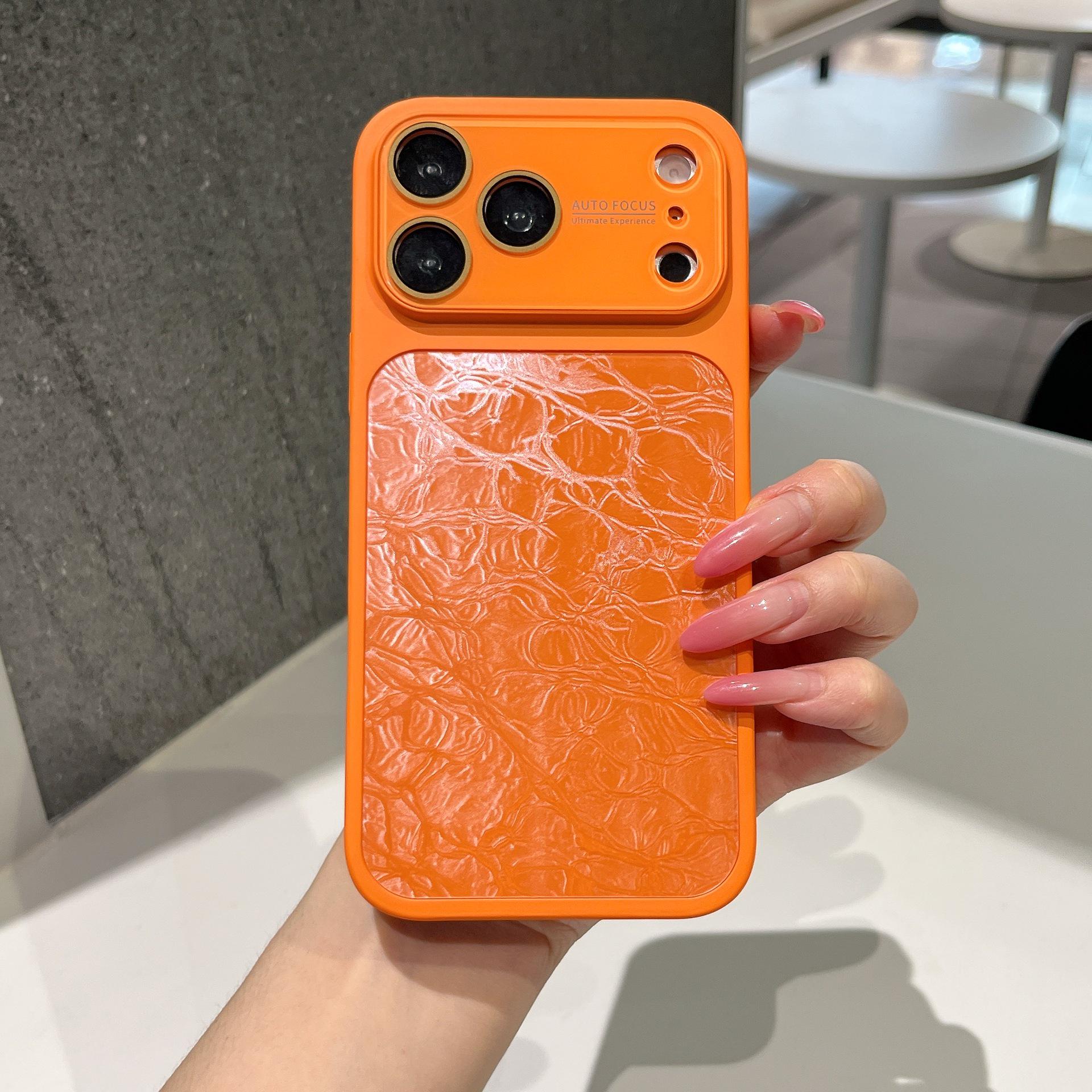 

High-Value Niche Ice Crack Pattern Case for iPhone 17 Pro Max/16 Pro: 360° Full Coverage & Drop Protection 17 Pro Max