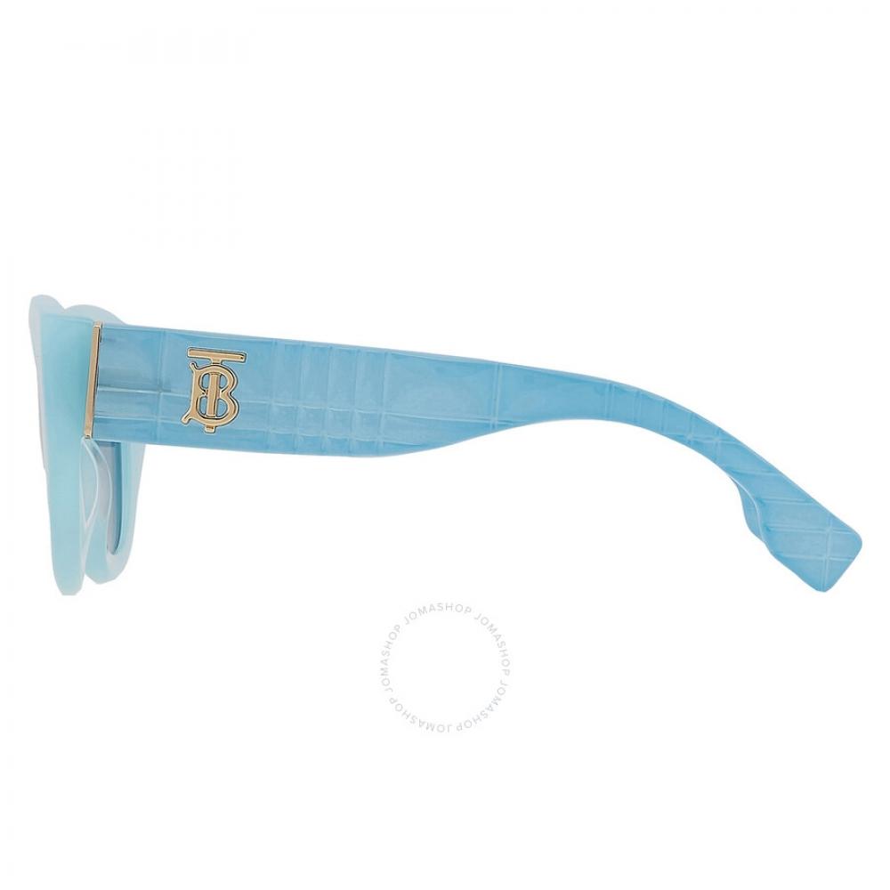 Burberry Meadow Blue Cat Eye Ladies Sunglasses Be4390f 408680 47