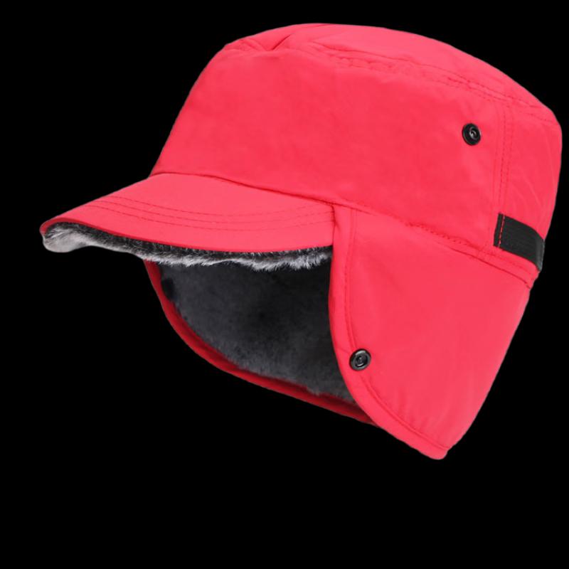 Unisex Warmer Winter Lei Feng Hut mit Ohrenklappen