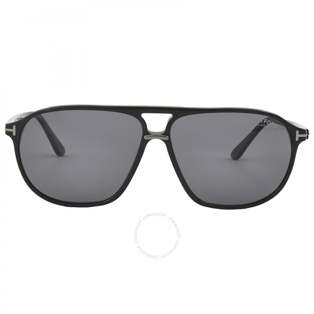 

Tom Ford Bruce Polarized Smoke Navigator Men s Sunglasses FT1026 N 01D 61