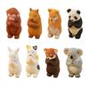 Clasp Hands Animal Statue Simulation Panda Rabbit Capybara Koala Dog Cat Monkey Ornament Resin Sculpture Decoration Ornament