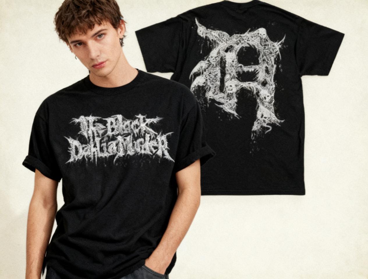 The Black Dahlia Murder Detroit T-Shirt Black NWT M