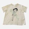 T-Shirt Retrò Betty Boop Ricamata Grafica Originale, T-Shirt Reprint T-Shirt Unisex