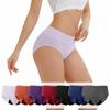 Mid-Waist Plus Size Breathable Period Panties with Absorbent Crotch