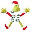 Christmas Plush Grinch Toy With Plush Material For Holiday Decor And Gift Giving
