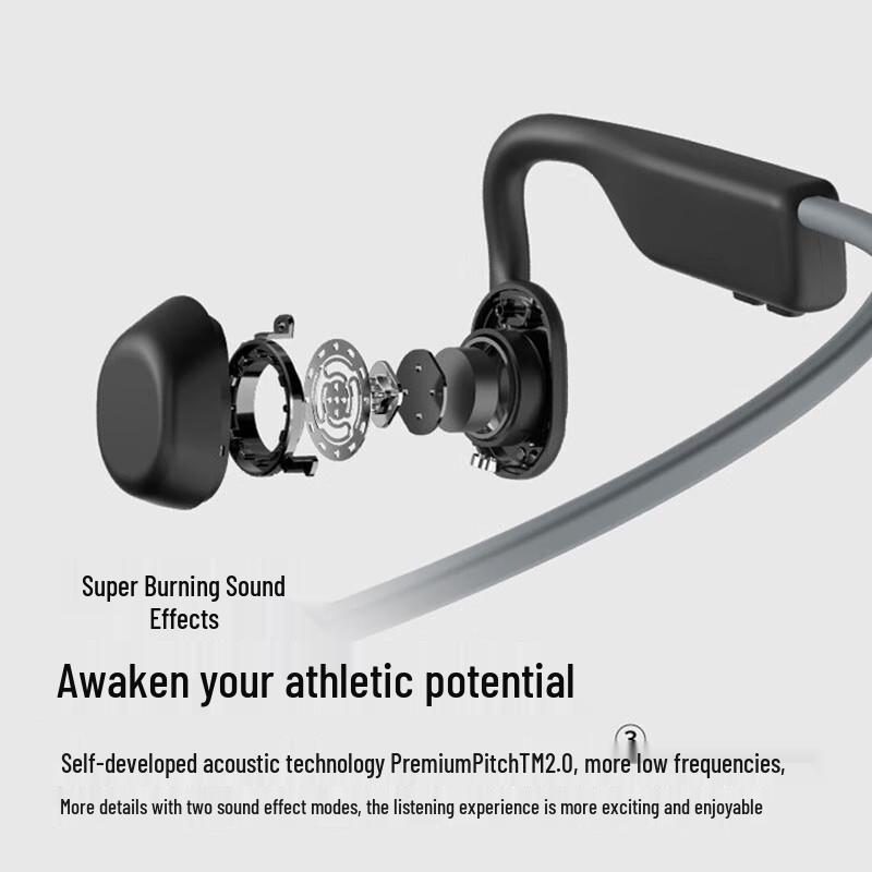 Shokz OpenMove Bone Conduction Bluetooth Sports Headphones