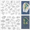 Bohemian Pattern Water-Soluble DIY Hand Embroidery Stabilizer
