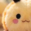 Cute Cartoon Bee Plush Keychain Pendant