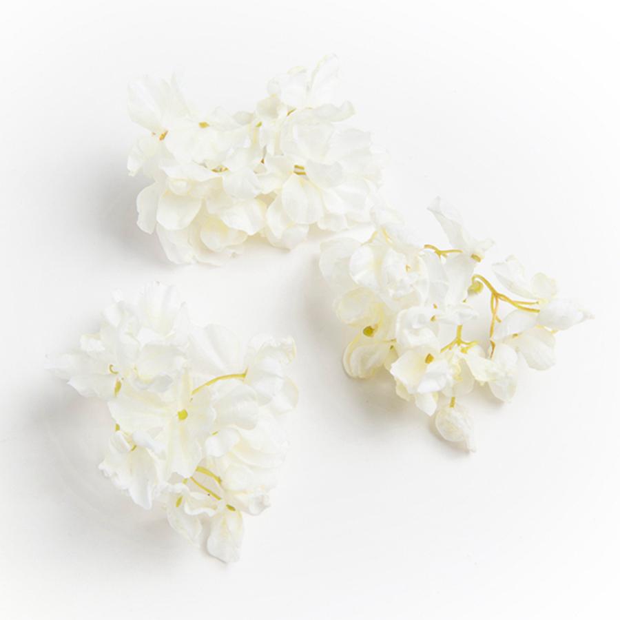 Artificial Flower Silk Hydrangea Wedding Bridal Bouquet Wreath Diy Gift Arrangement Home Vase Table Garden Scene Decoration Wall