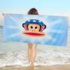 Logo P-Pauls F-Frank Anime Beach Swimming Towel Soft Absorbent Washcloth Children's Gifts for Kids Travel Camping Gym