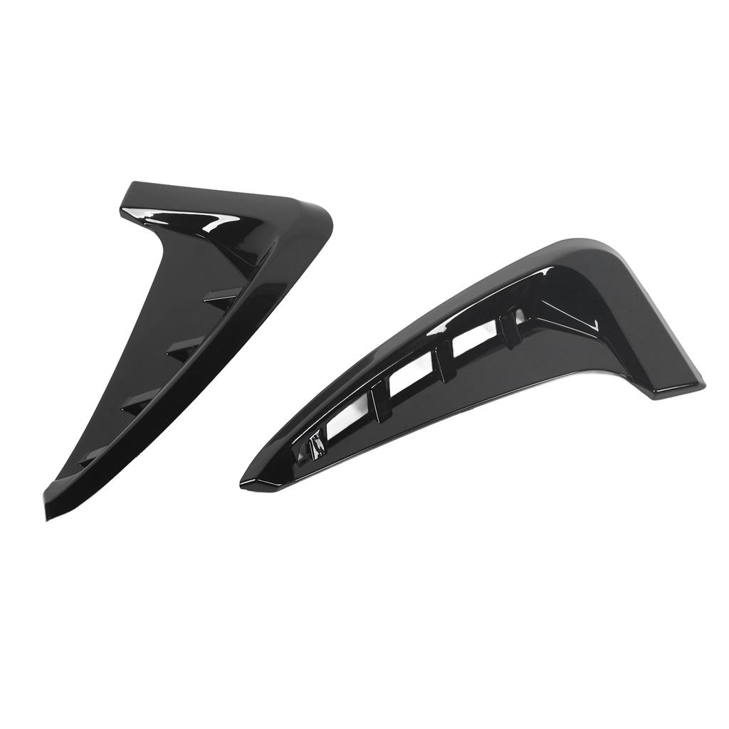 2PCS Car Front Side Vent Cover Decorative Gills Side Wing Vent Trim for X5 F15 M Sport 2014 to 2018