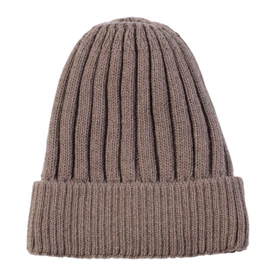 

Outdoor Wool Stylish Keeping Warmth Compact Chic Dating Shopping Traveling Knitted Beanie Hat for Running One Size хакі