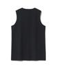 YALE [Premium Cotton] Women'S Reporter Cotton Sleeveless Black