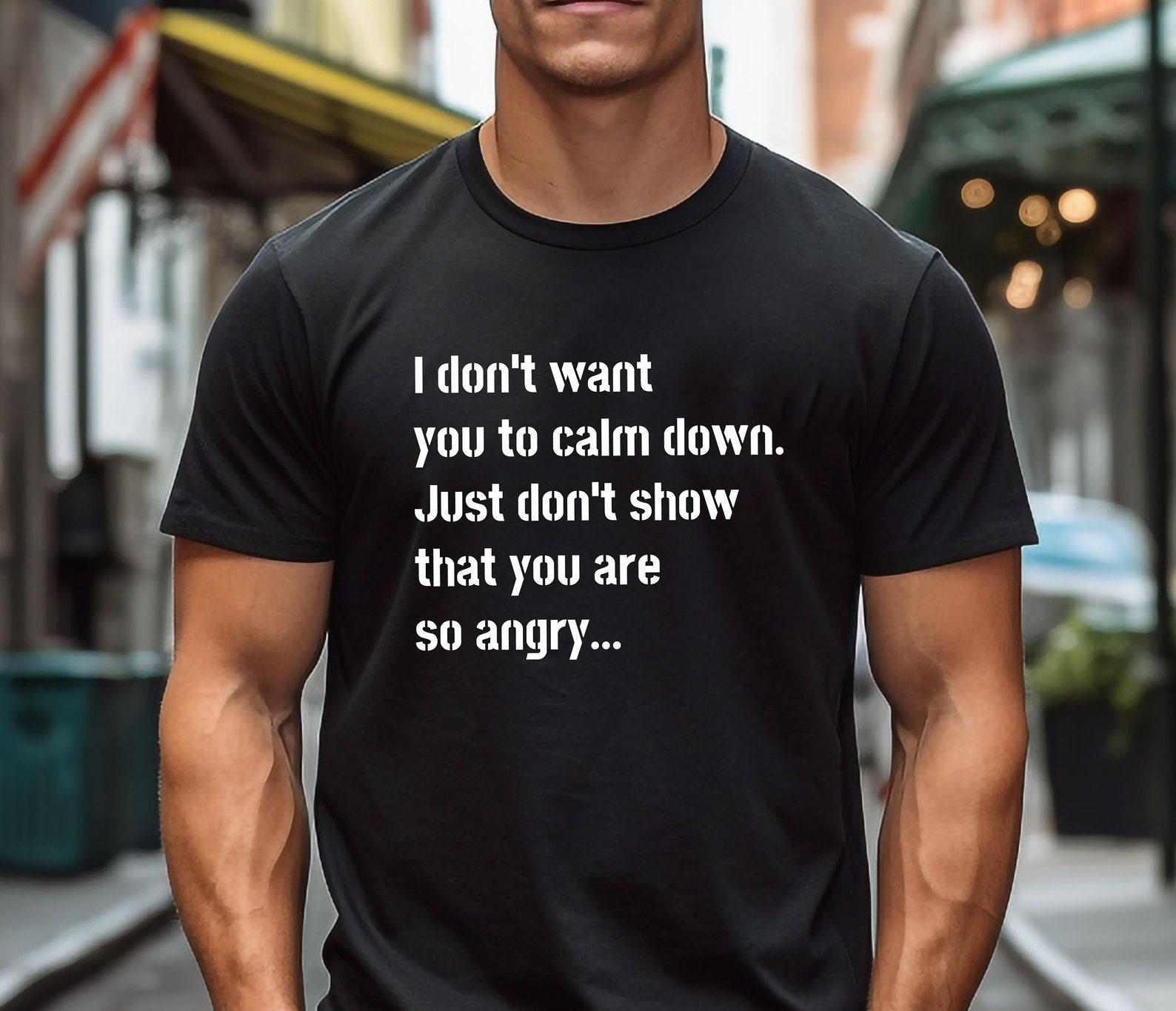 Hidden Emotions Tee - Navigating the Waves of Anger XL