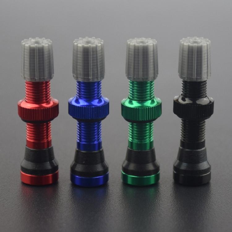 Easy To Install Aluminum Vacuum Valves Nozzle For Tubeless Bicycles Tires, Aluminum Bikes Valves For Cycling Enthusiasts