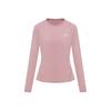 Novelty Comfortable Breathable Slim Fit Lightweight Versatile Casual Simple Long Sleeve T-Shirt Women Tops Tourmaline-Pink 6014363-673