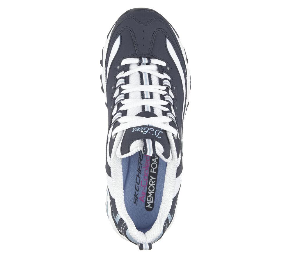 Sneakers Skechers Navy Blue D Lites Biggest Fan