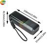DIY High-Power PD 111W Fast Charging Power Bank Kit 1-Cell 11711 Battery Case with Built-In Cable Gray Power Bank Housing