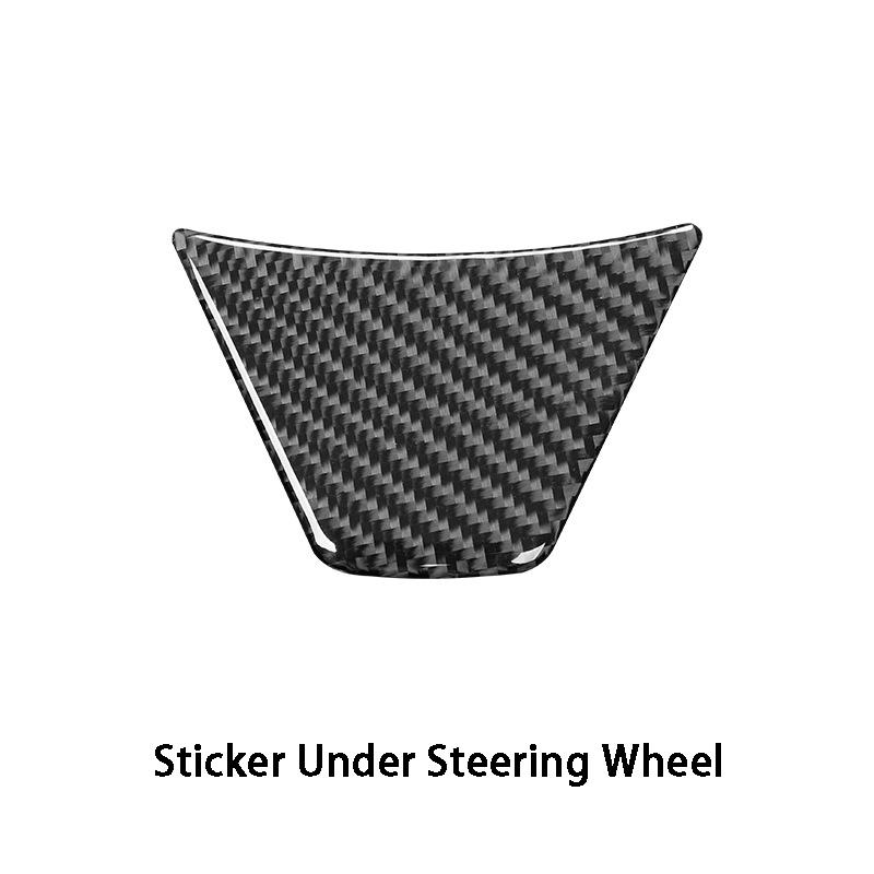 Carbon Fiber Interior Sticker Center Console Steering Wheel Inner Door Handle Car Accessories For Toyota 8th Generation