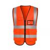 High Visibility Safety Vest Custom Your Logo For Free Protective Workwear With Reflective Strips Outdoor Work Traffic Vests