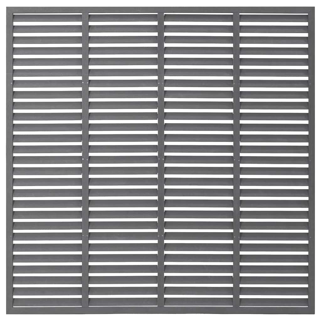 Vidaxl Venetian Fence, Wpc, 180X180 Cm, Gray