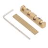 42mm Einstellbarer Messing-Gitarrensattel für E-Gitarren im ST-Stil