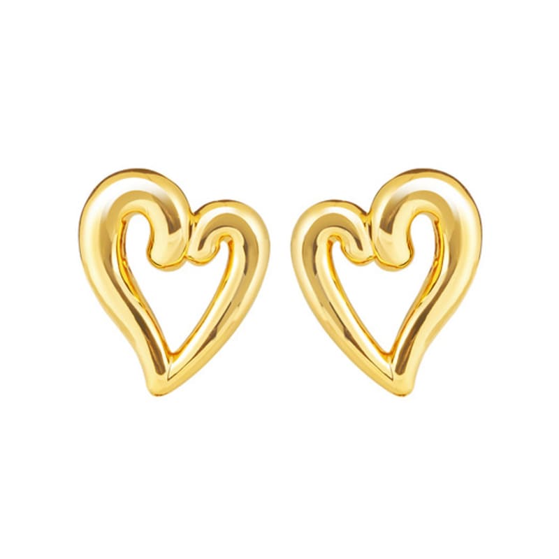 

MZUU BIJOU Heart Earrings silver