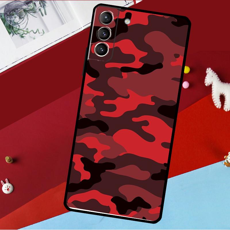 Camo Camouflage Pattern Funda For Samsung Galaxy S26 Ultra S24 S22 S23 S25 Plus S20 S21 FE S9 S10 S25 FE Phone Case