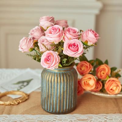 UV-resistant Simulation Roses Realistic Useful Good Visual Effect Artificial Rose