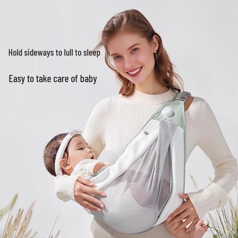 Multifunctional Front-Facing Baby Carrier with Horizontal Hold and Waist Stool for Newborns