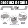 Interior Roof Grab Bar with Hook Vehicle Safety Grab Bar ABS Interior Support Handle Replaces 74610-52020 for Vehicle