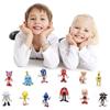 12 pcs Sonic Mini Figures Set for Baby Shower Birthday Theme Party Supplies