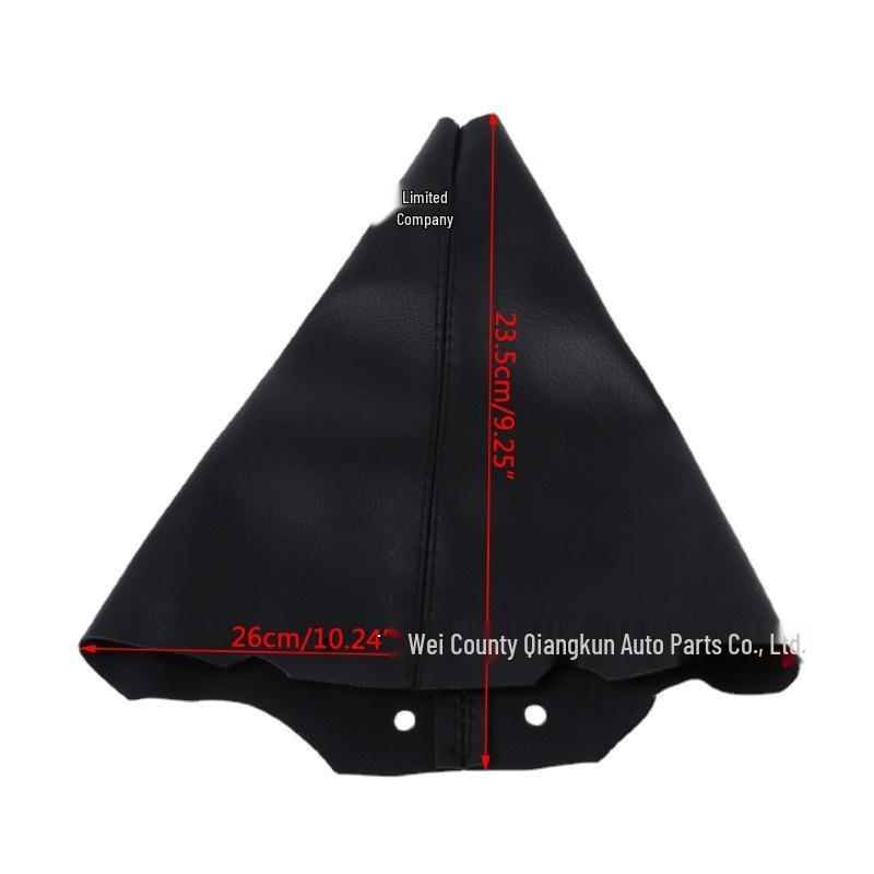 Black Peugeot 307 Gear Shift and Handbrake Anti-Slip Cover Set