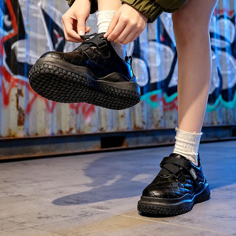 Winter Fluffy Shoes Women's Winter New Fashion Versatile Velvet Bean Warm Cotton Shoes