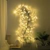 Willow Vine String Lights LED NightLights  Artificial Plant Tree Branch Lights Ambience Wall Light Valentine's Day